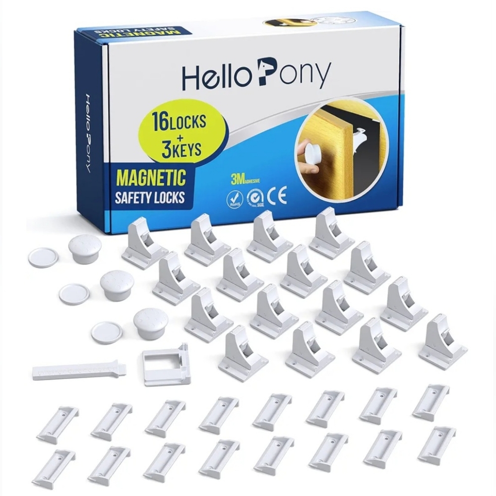 Hello Pony Magnetic Safety Locks Set